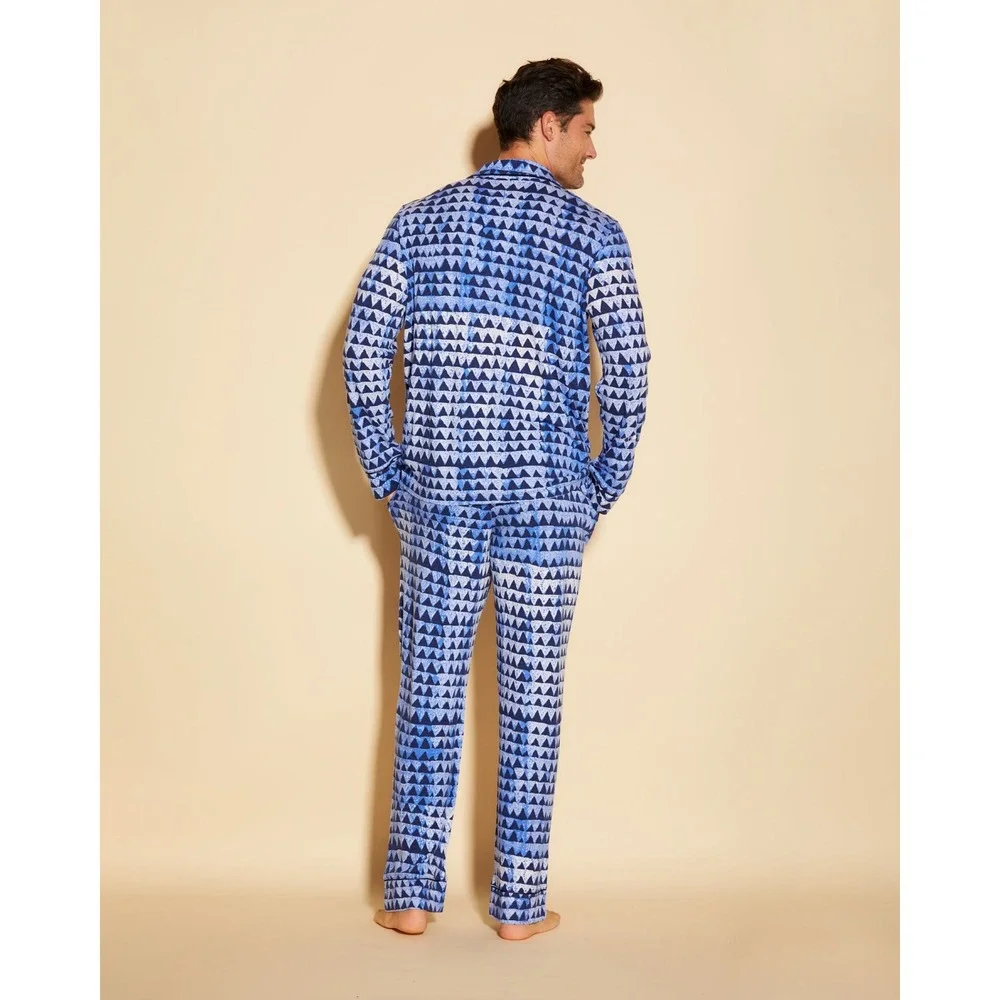 Cosabella Bella Men's Classic Pajama Set Mini Jazzy Jeff Pima Cotton Modal L